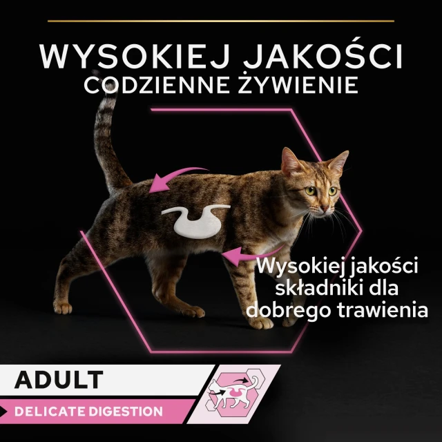 Вологий корм для котів Purina Pro Plan Delicate з індичкою 85 г (7613287107848)