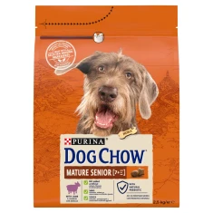 Сухий корм для собак Dog Chow Mature Senior 7+ з ягням 2,5 кг (7613287575487)
