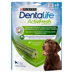 Лакомство для собак Purina Dentalife Active Fresh Large дентальные 142 г (7613287780140)