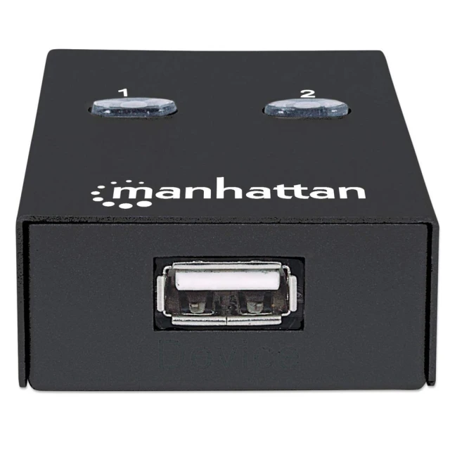 Перемикач Manhattan USB автоматичний 2.0 2/1 (766623162005)