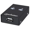 Перемикач Manhattan USB автоматичний 2.0 2/1 (766623162005)