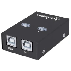 Перемикач Manhattan USB автоматичний 2.0 2/1 (766623162005)