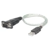 Конвертер Manhattan USB на RS232/COM/DB9 M (766623205146)