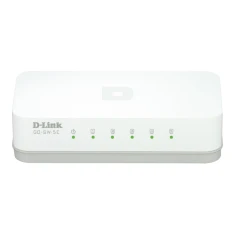 Комутатор D-Link GO-SW-5E/E некерований 5-портовий Fast Ethernet (790069388262)