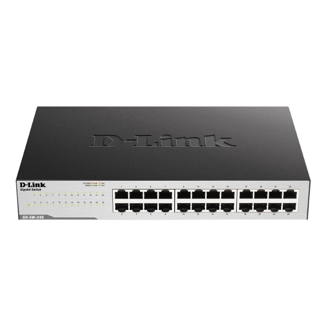 Комутатор D-Link GO-SW-24G 24-портовий Gigabit некерований настільний (790069396625)