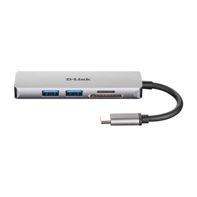 USB-хаб D-Link DUB-M530 5-в-1 USB Type-C HDMI SD microSD (790069447822)