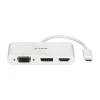 Адаптер D-Link DUB-V310 3 в 1 USB-C на HDMI/VGA/DisplayPort з USB хабом (790069450457)