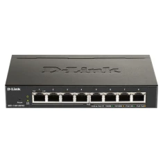 Комутатор D-Link DGS-1100-08PV2 8-портовий Gigabit PoE Smart керований настільний (790069453311)