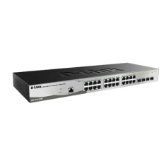 Комутатор D-Link DGS-1210-28/ME Metro Ethernet L2 керований 24 порти Gigabit 4 SFP стійковий (790069455131)