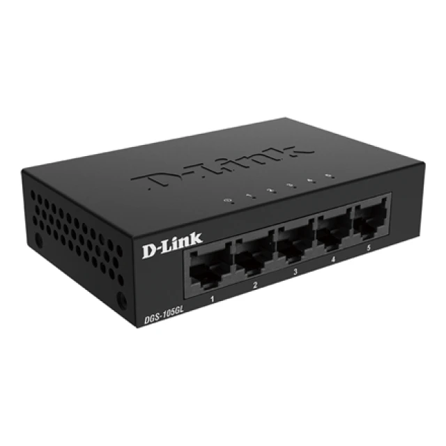 Комутатор D-Link DGS-105GL/E 5-портовий Gigabit некерований настільний (790069458576)