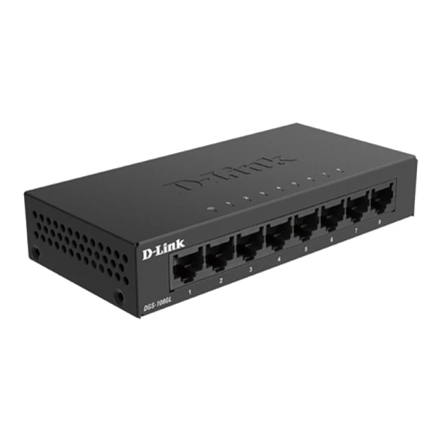 Коммутатор D-Link DGS-108GL/E 8 портов Gigabit (790069458583)