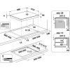 Індукційна варильна поверхня Whirlpool WLB6860NES Beige (8003437238123)
