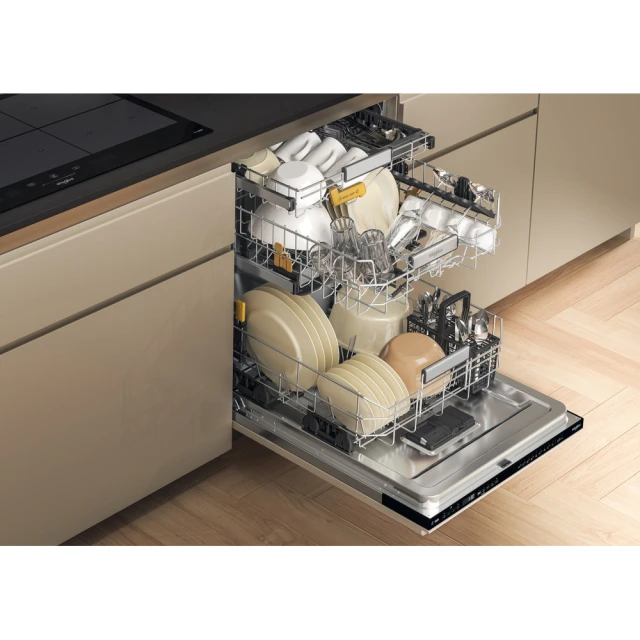 Посудомийна машина Whirlpool W8I HP42 L для вбудовування 60 см 14 комплектів (8003437639340)