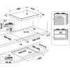 Газова варильна поверхня Whirlpool AKTL 629/NB1 Black (8003437644412)