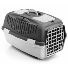 Переноска для собак и кошек ZOLUX Gulliver 3 пластиковые дверцы Grey (8003507973015)