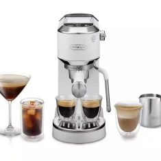 Кавоварка ріжкова DeLonghi Dedica Duo EC890.WI (8004399032545)