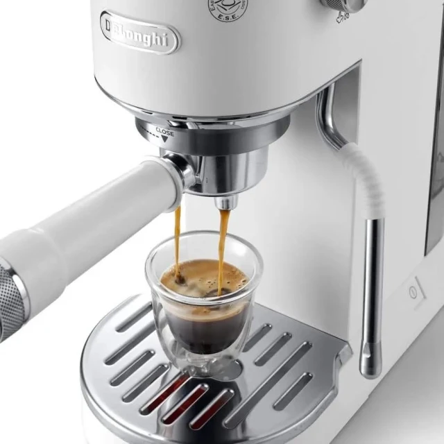 Кавоварка ріжкова DeLonghi Dedica Duo EC890.WI (8004399032545)
