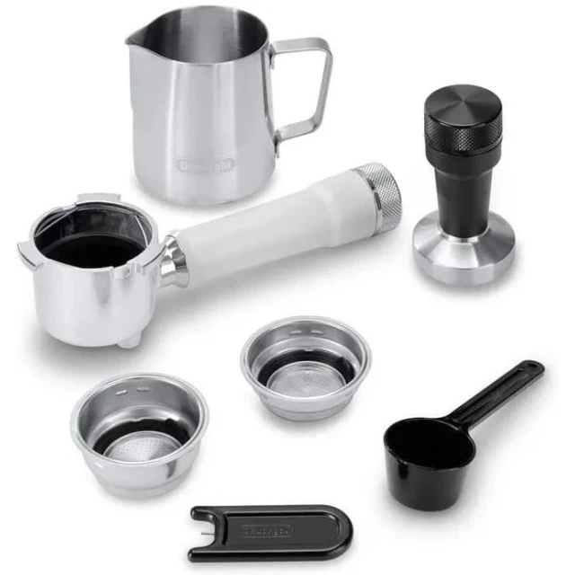 Кавоварка ріжкова DeLonghi Dedica Duo EC890.WI (8004399032545)