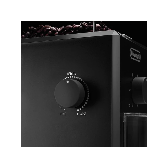 Кавомолка жорнова DeLonghi KG 79 110 Вт Black (8004399324541)