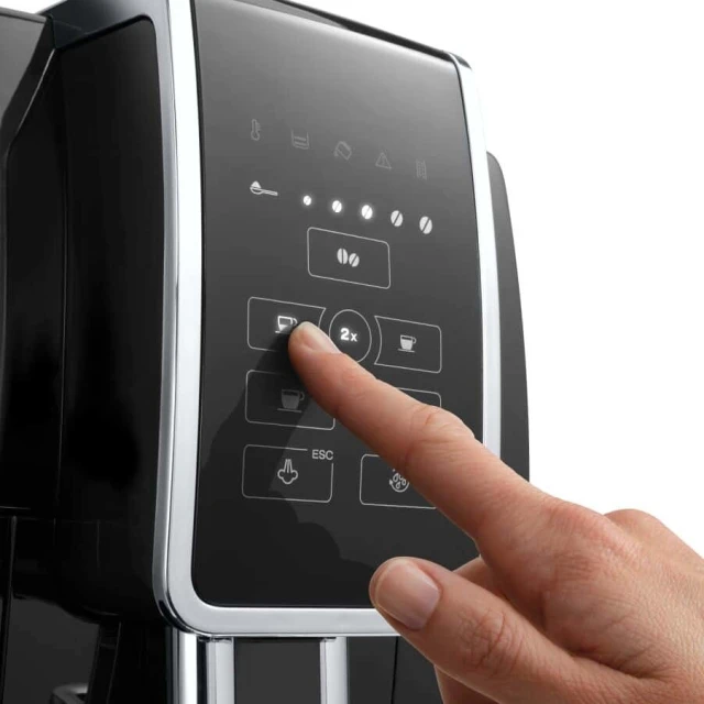 Кавомашина автоматична DeLonghi Dinamica ECAM 350.15.B 1450 Вт Black (8004399331143)