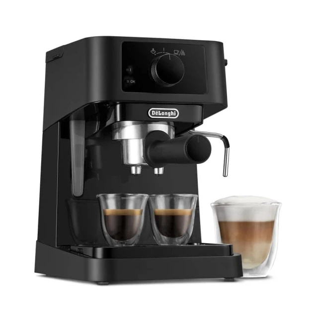 Кавоварка ріжкова DeLonghi Stilosa EC 230.BK (8004399334571)