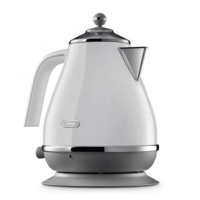 Електрочайник DeLonghi Icona Capitals KBOC2001W 1,7 л 2000 Вт White (8004399773738)