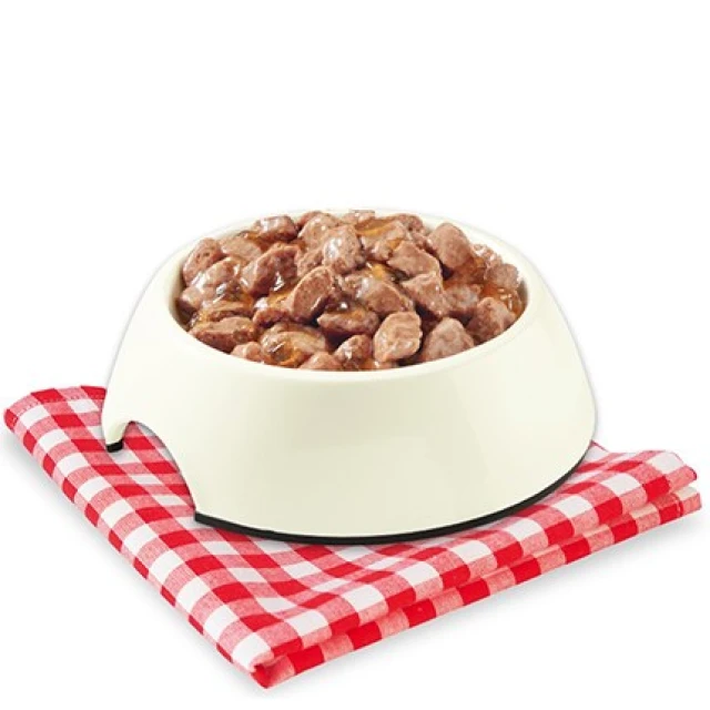 Вологий корм для котів STUZZY Chunks з океанічною рибою 100 г (8005852142535)