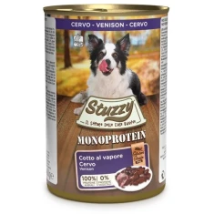 Вологий корм для собак STUZZY Monoprotein з дичиною 400 г (8005852180063)