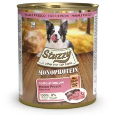 Вологий корм для собак STUZZY Monoprotein зі свининою 800 г (8005852182036)