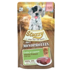 Вологий корм для цуценят STUZZY Grain Free Monoprotein з телятиною 150 г (8005852184023)