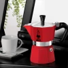 Гейзерна кавоварка Bialetti Moka Express Red (8006363018395)