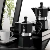 Гейзерна кавоварка Bialetti Moka Express 3 чашки Black (8006363018418)