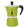 Гейзерная кофеварка Bialetti Rainbow Green (8006363018517)