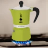 Гейзерная кофеварка Bialetti Rainbow Green (8006363018517)
