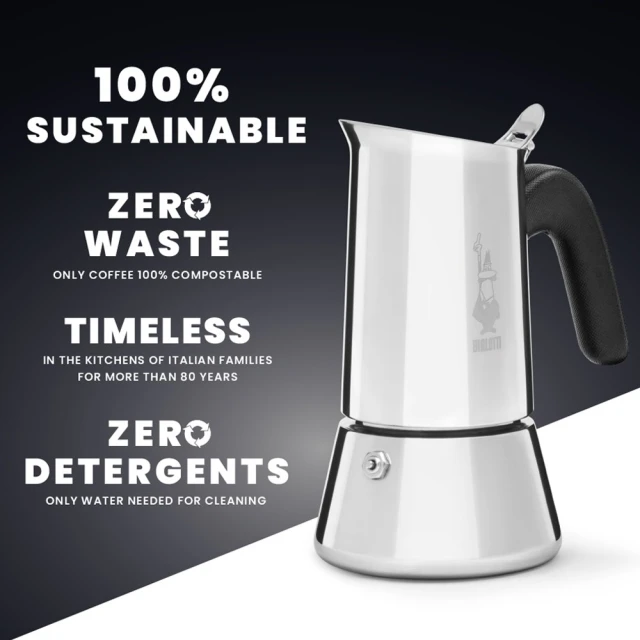Гейзерна кавоварка Bialetti New Venus 4 чашки (8006363028899)