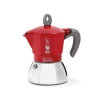 Гейзерна кавоварка Bialetti New Moka Induction 4 чашки Red (8006363029254)