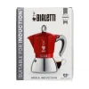 Гейзерна кавоварка Bialetti New Moka Induction 6 чашок Red (8006363029261)