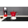 Гейзерна кавоварка Bialetti New Moka Induction 6 чашок Red (8006363029261)