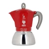 Гейзерна кавоварка Bialetti New Moka Induction 6 чашок Red (8006363029261)