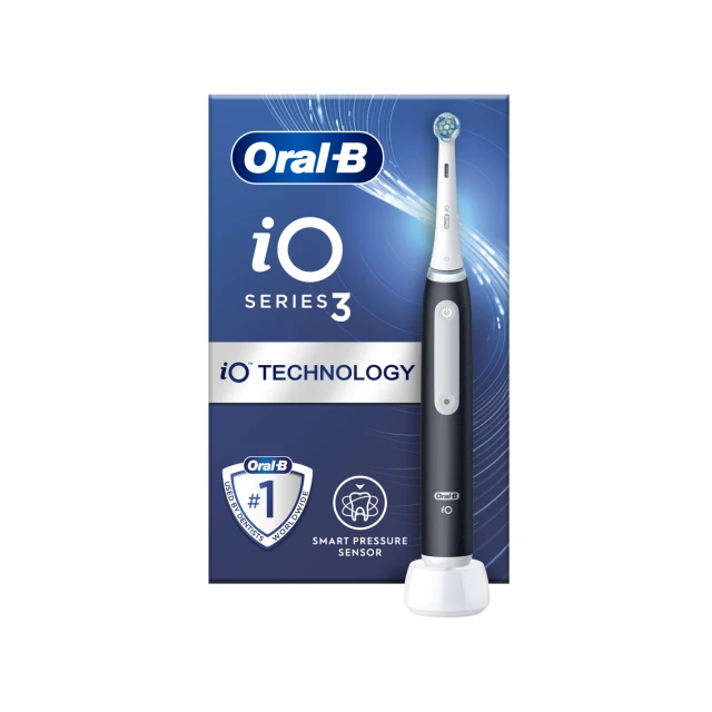 Електрична зубна щітка Oral-B iO3 Matt Black (8006540731277)