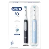 Електрична зубна щітка Oral-B iO3 Duo Pack 2 шт Matt Black/Ice Blue (8006540731772)