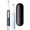 Електрична зубна щітка Oral-B iO3 Duo Pack 2 шт Matt Black/Ice Blue (8006540731772)