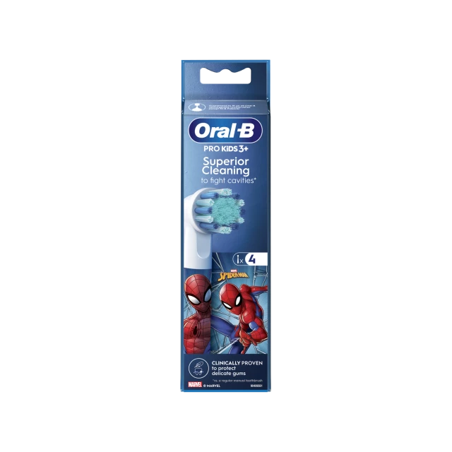 Насадки для зубної щітки Oral-B EB10 Spiderman 4 шт (8006540805237)