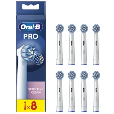 Насадки для зубной щетки Oral-B EB60X-8 Sensitive Clean Pro 8 шт White (8006540848036)
