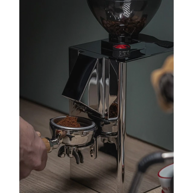 Кофемолка жерновая La Pavoni Nuovo Kube Chrome (8010072261782)