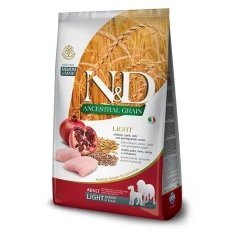Сухий корм для собак Farmina N&D Ancestral Grain Medium & Maxi Light з куркою та гранатом 12 кг (8010276030511)