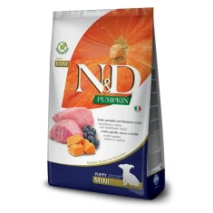 Сухий корм для цуценят дрібних порід Farmina N&D Pumpkin Grain Free з ягням і чорницею 7 кг (8010276033628)