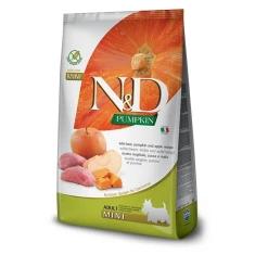 Сухий корм для дорослих собак дрібних порід Farmina N&D Pumpkin Grain Free з кабаном і яблуком 7 кг (8010276033659)