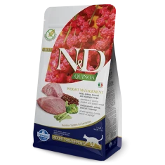 Сухий корм для котів Farmina N&D Quinoa Weight Management з ягням 1,5 кг (8010276035806)