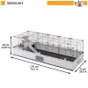 Клітка модульна FERPLAST Modular 4 179x72x56 см (8010690214269)